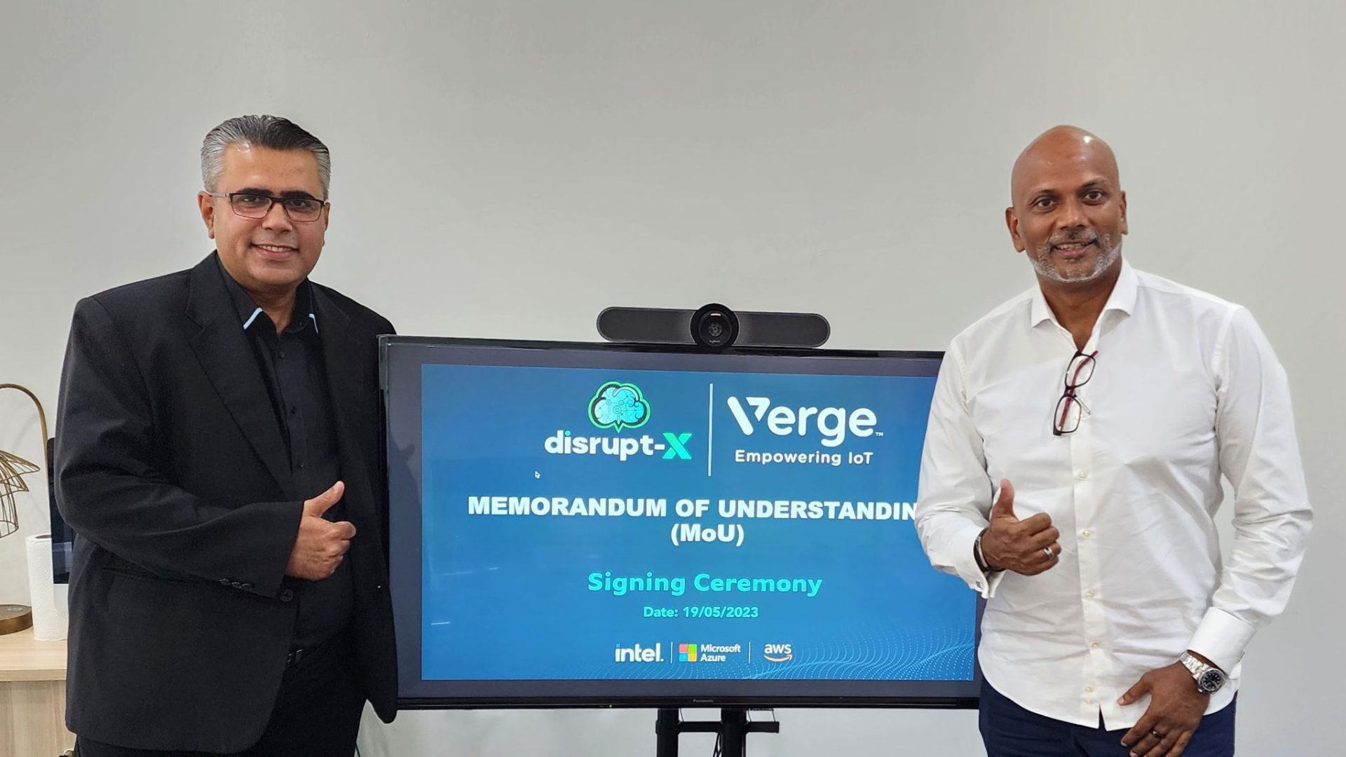 Disrupt-X et VergeIoT