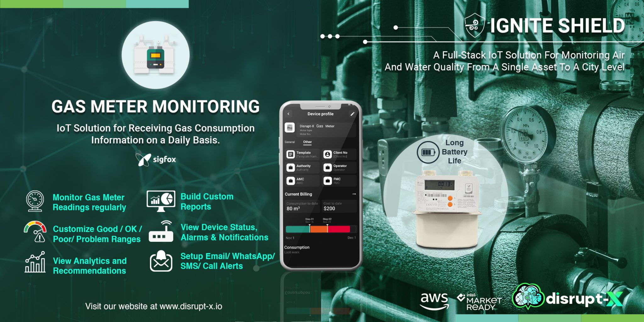 Disrupt-X launches an IoT based Smart Gas Metering Solution to Monitor ...